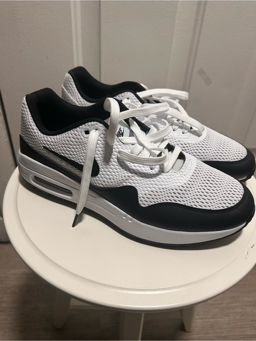Nike Black and White Athletic Low-Top Sneakers